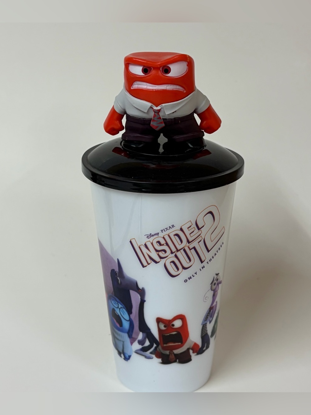 Disney Pixar Inside Out 2 Movie Cup “Anger” Exclusive Collectible 2024